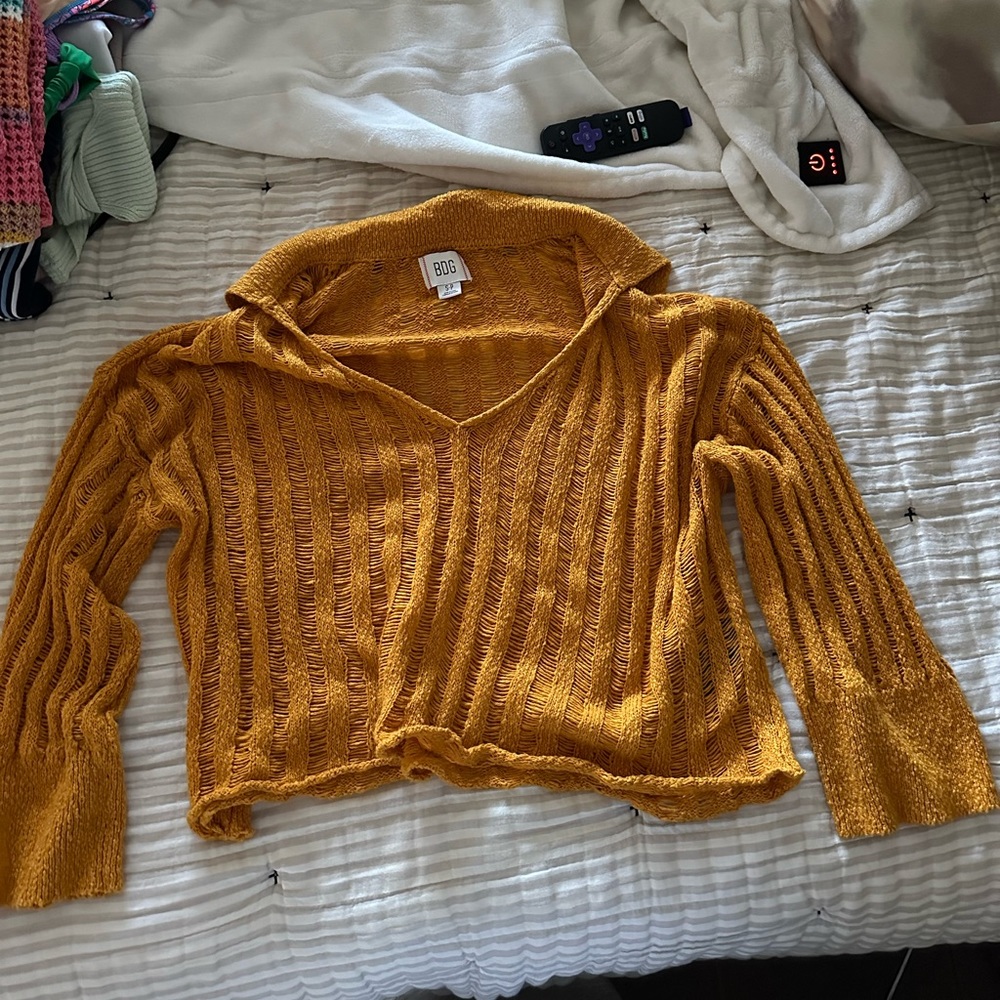 Urban outfitters sheer sweater